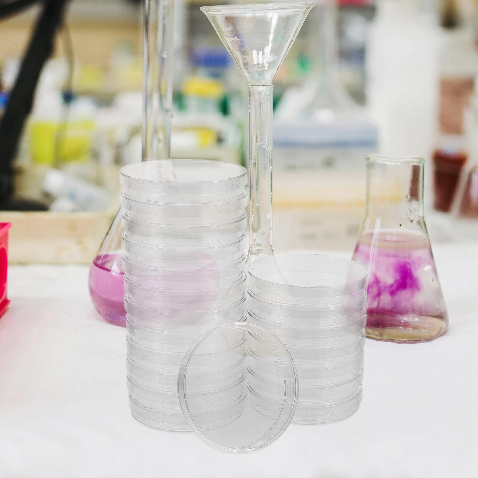 Agar Tissue Culture - 20 قطعة من أطباق بتري عالية